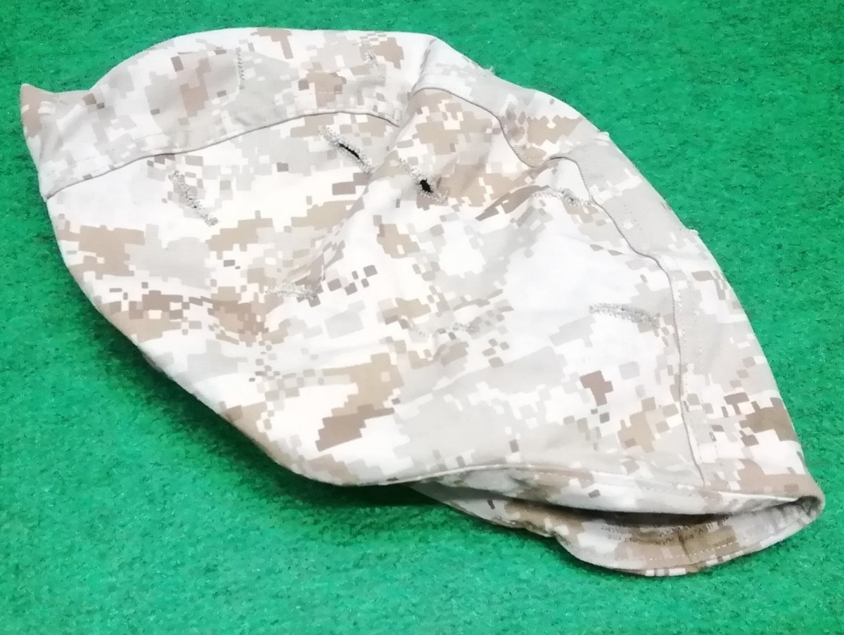 米軍　海兵隊　MARPAT　リバーシブル　ヘルメットカバー　XL_画像8