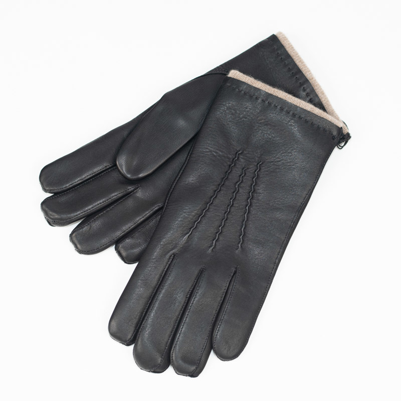 (53) new goods regular goods [ORCIaNI]oru Cheer -ni[ 8(M) ]901-15 Italy made black ram leather glove free shipping Yahoo! simple settlement prompt decision price 