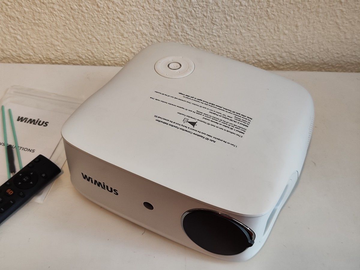 WiMiUS K7プロジェクター 高輝度560ANSI 4K 家庭用 5GWiFi WiMiUS K7プロジェクター 高輝度560ANSI 4K 家庭用 5GWiFi