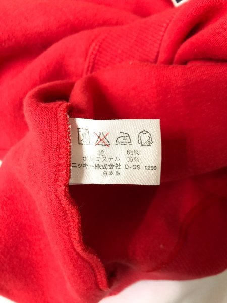 marie claire Marie Claire мужской сделано в Японии нашивка тренировочный футболка красный хлопок полиэстер 