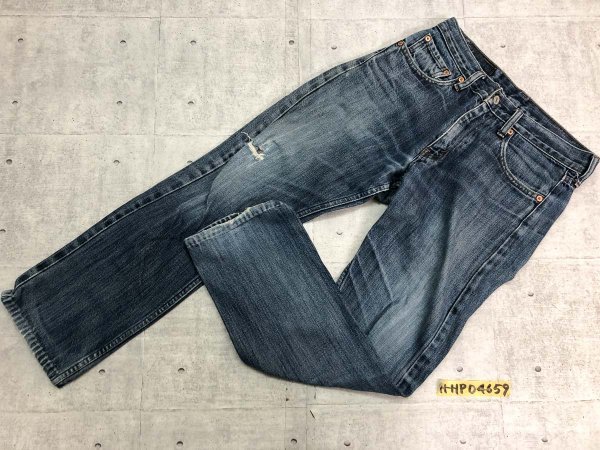 Levi\'s 532 Levi's женский повреждение Denim джинсы брюки 30 синий хлопок 
