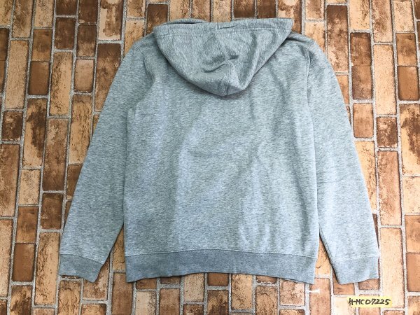 GAP Gap men's reverse side nappy with logo sweat pull Parker small size XS gray cotton polyester 