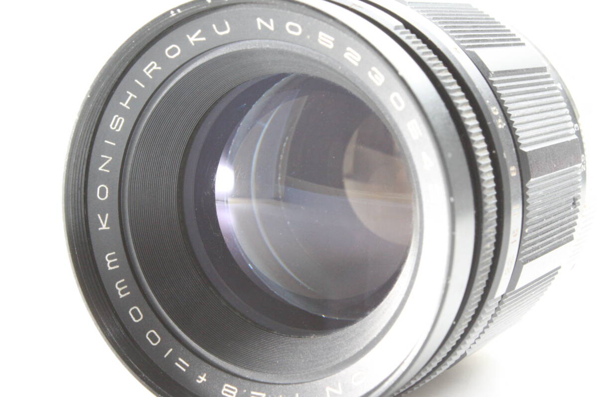 [B] KONISHIROKU HEXANON 100mm F2.8★小西六 KONICA コニカ ヘキサノン★10753_画像3