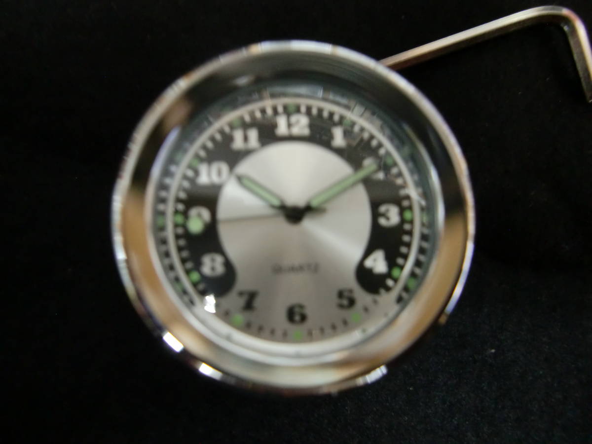 2212-0725 クロームハンドルマウント時計 1インチハンドル用(カチナパーツの画像2