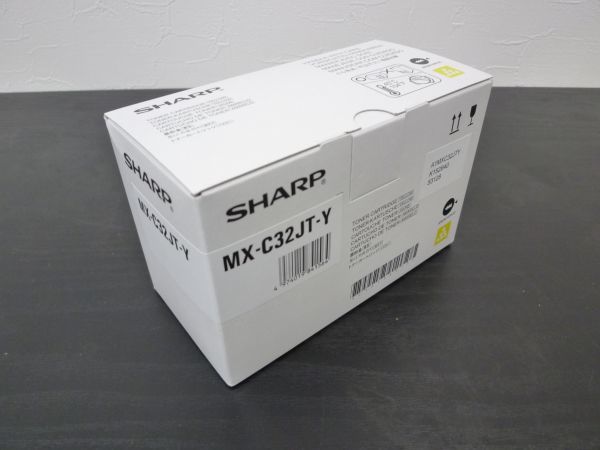 SHARP 　純正トナー　MX-C32JT-Y　　黄色　イエロー　2個セット　新品　MX-C302W用　　MXC32JTY 　MX-C302W用