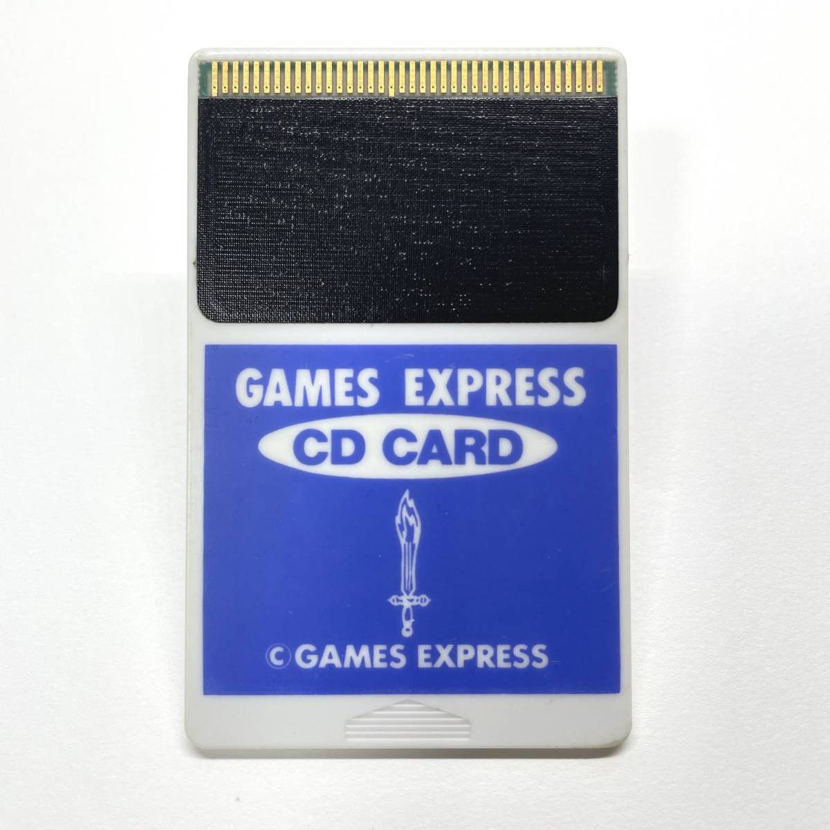 【単品】 GAMES EXPRESS CD CARD （青 / Blue） [PCエンジン]の画像1