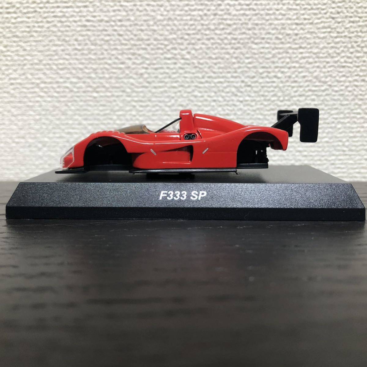 京商1/64 Ferrari F333 SP Red/フェラーリ F333 SP 赤 レッド 未組立の画像5