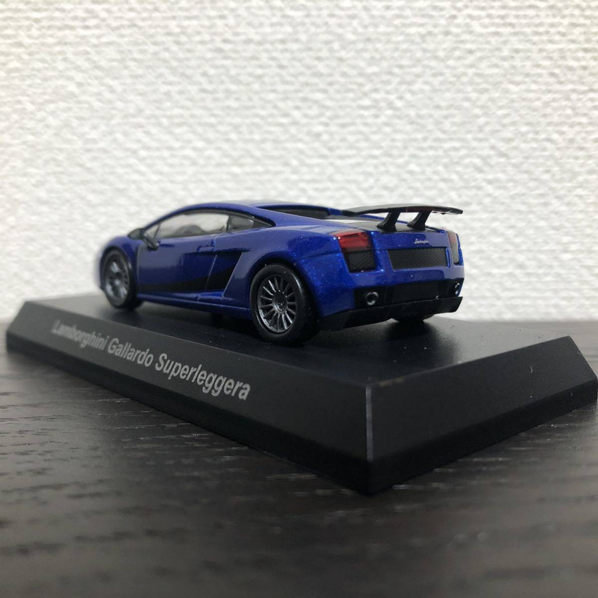 京商 1/64 Lamborghini Gallardo Superleggera Blue/ランボルギーニ ガヤルド スーパーレジェーラ 青 ブルー_画像4