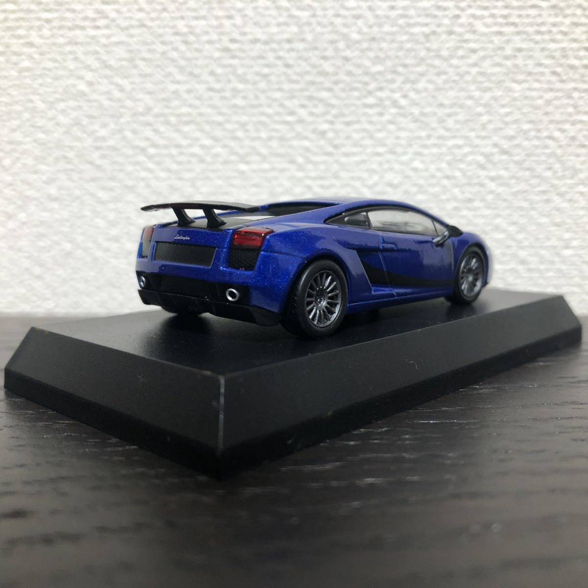 京商 1/64 Lamborghini Gallardo Superleggera Blue/ランボルギーニ ガヤルド スーパーレジェーラ 青 ブルー_画像3