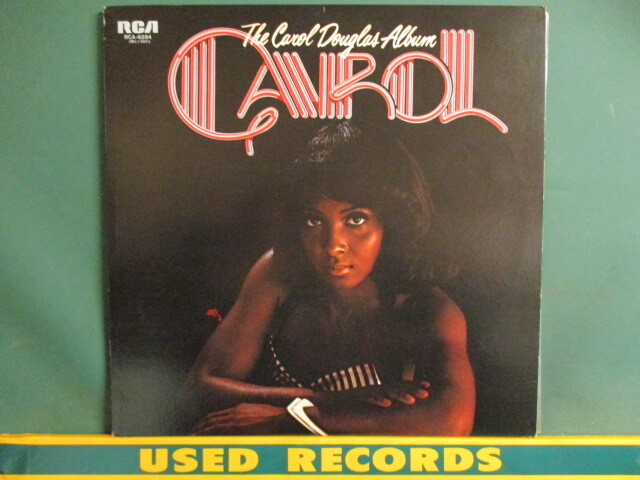 ★ Carol Douglas ： Carol LP ☆ (( 70's Disco レディー / 「A Hurricane Is Coming Tonite」、「Doctor's Orders」収録_画像1