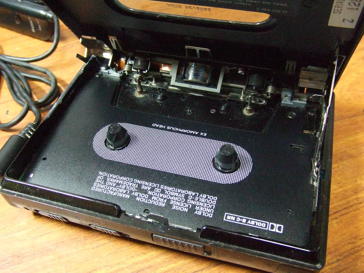 h240 Sony /SONY cassette Walkman WM-DX100 body not yet verification used Junk 