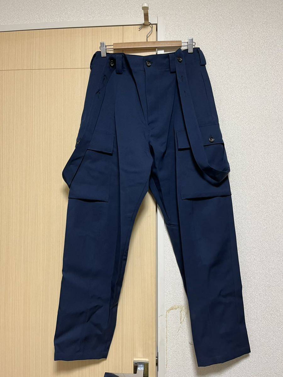 定価5.5万　Ujoh★20aw サスペンダー　カーゴパンツ