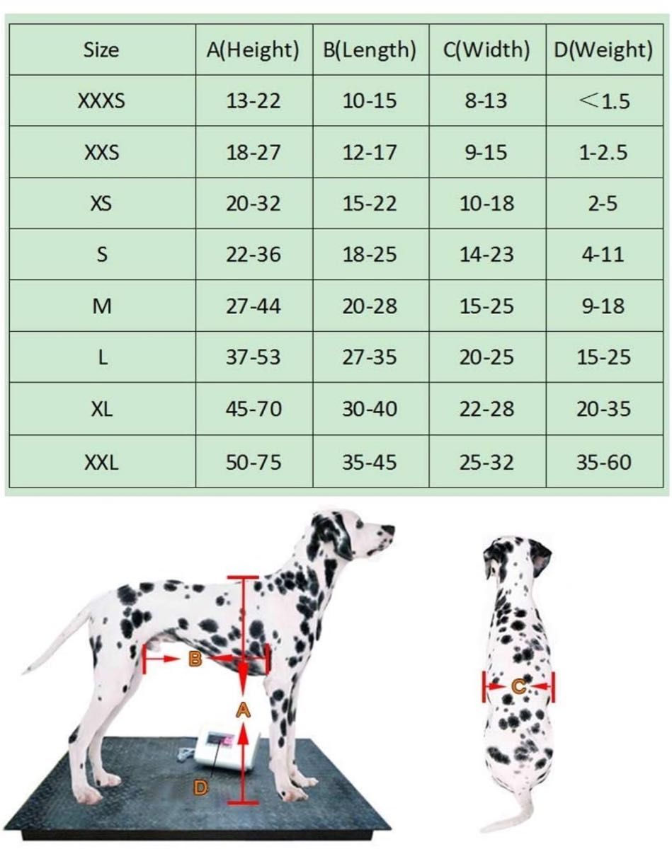 高齢犬猫ペットスクーター犬車椅子後ろ足パワーカート2輪大型、中型、小型犬用の調節可能な障害者用動物リハビリカート　サイズ：M