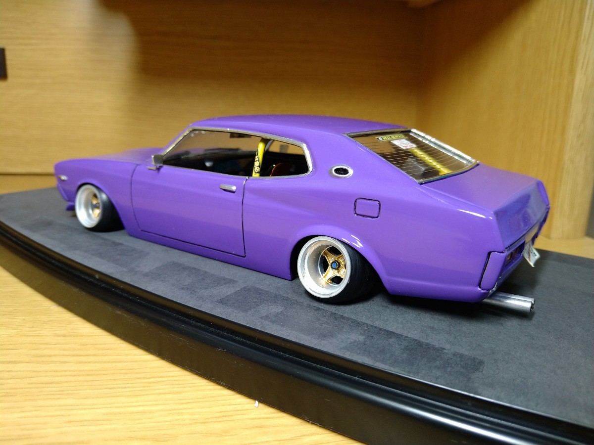 Yahoo!オークション - 1/24 街道レーサー ローレル 完成品 Yahoo!オークション - 1/24 街道レーサー ローレル 完成品