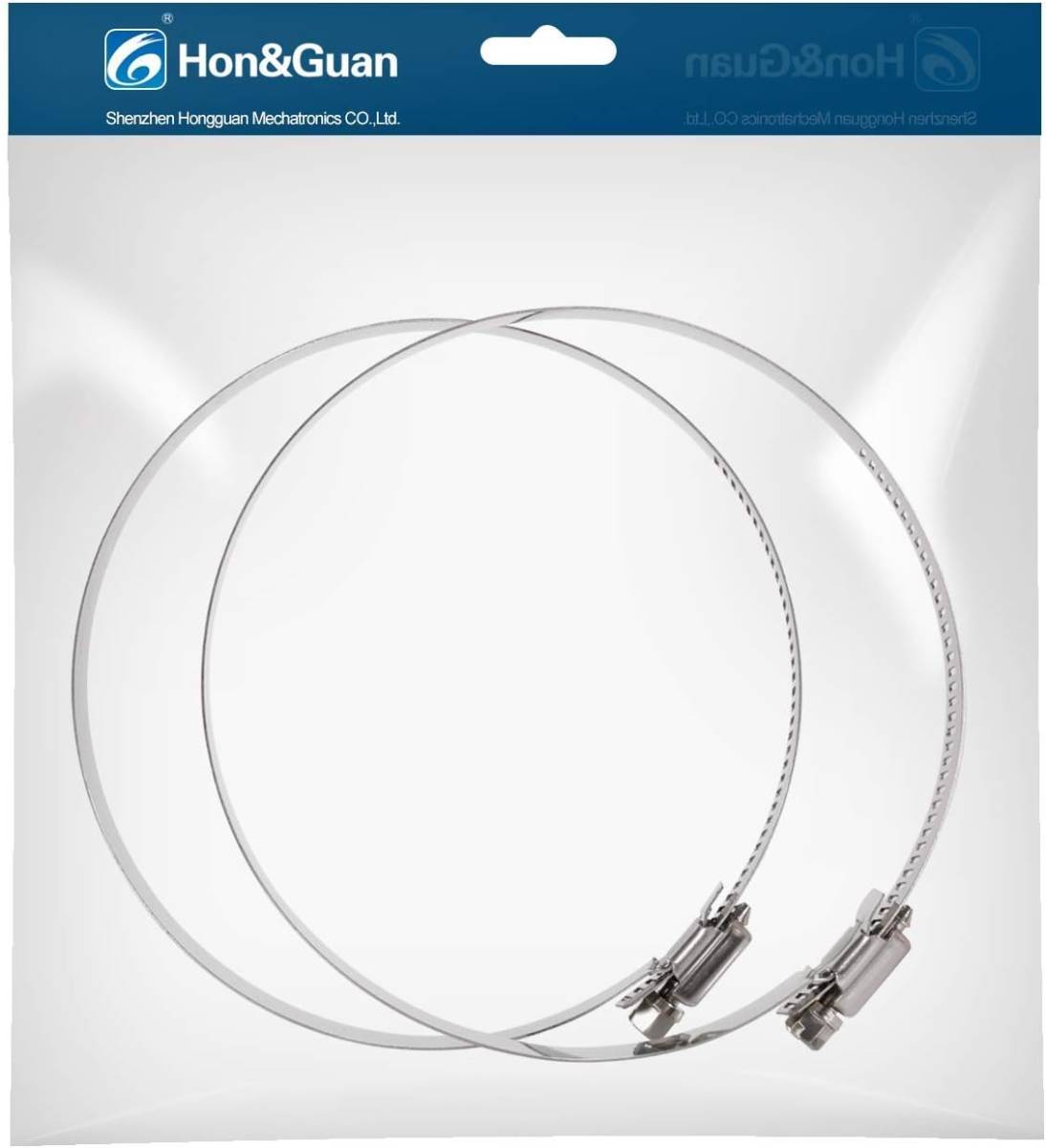 Φ100mmに対応 Hon&Guan ダクトファン換気扇用クランプ 汎用ホースバンド 耐熱 ステンレス ホースクランプ 調整可能 _画像6