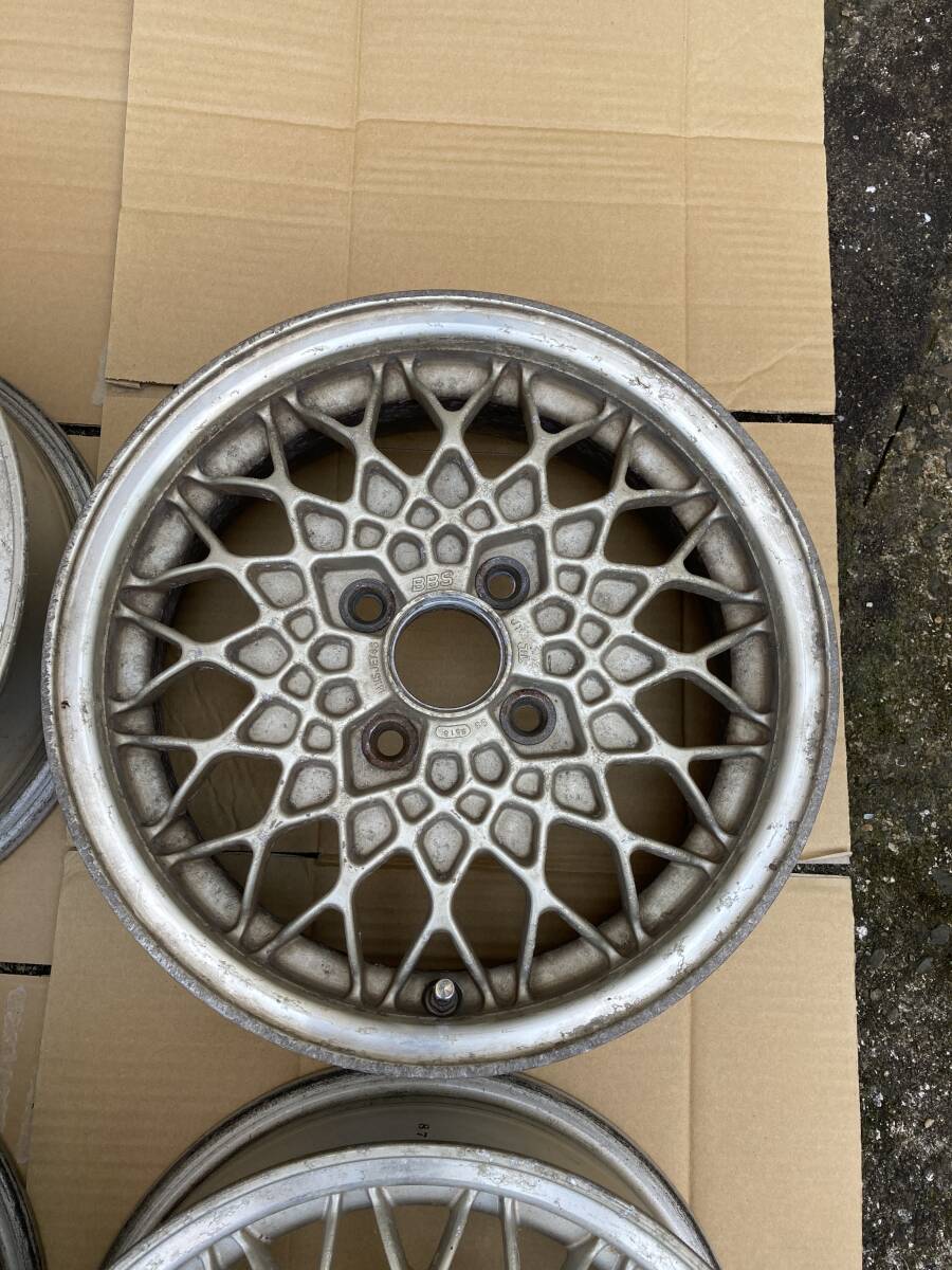 ★軽自動車に★BBS 14インチ 5J +46 4H PCD100 4本_画像3