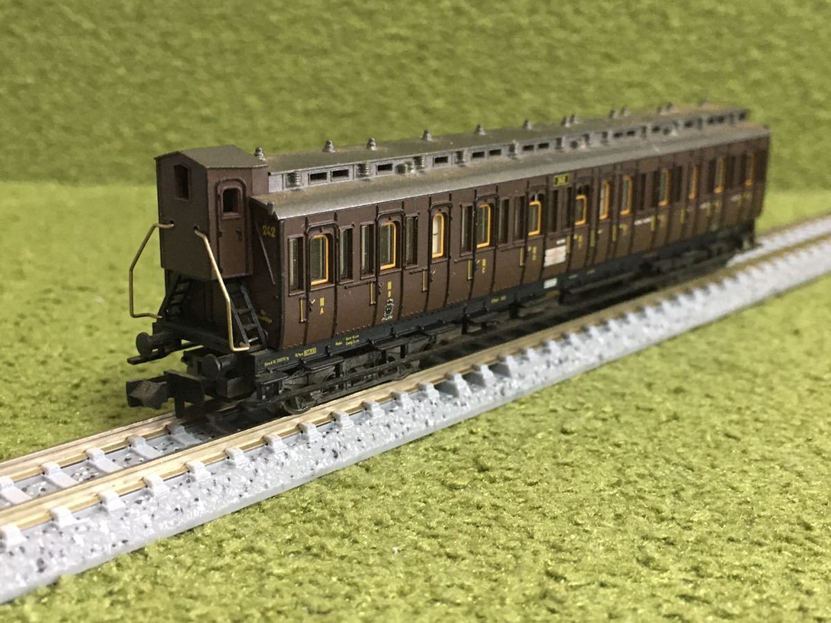 Fleischmann DRG 3rd Class wagon(Brown)_画像2