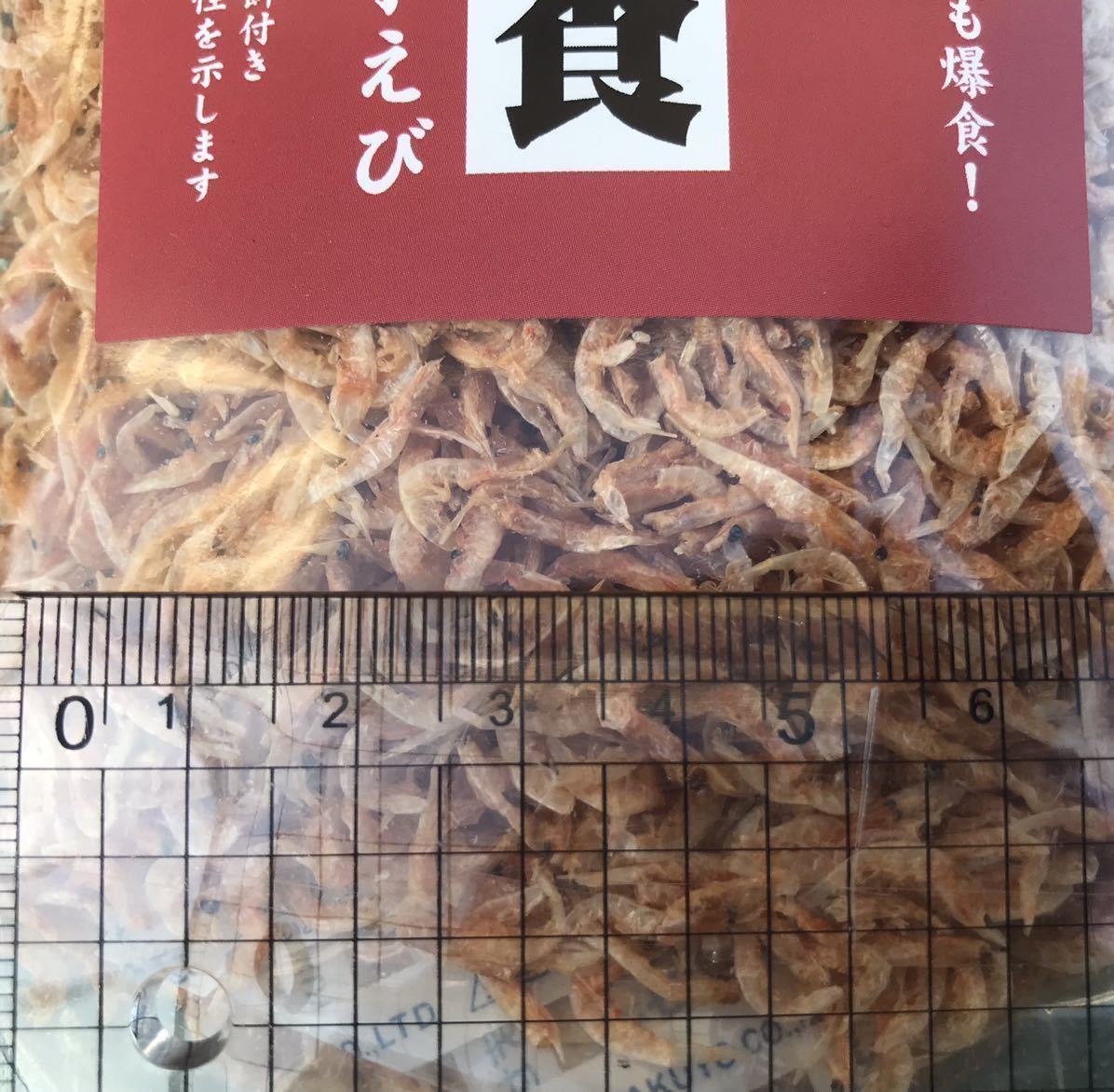 爆食小エビ50g(測り売り)(クリル)肉食魚幼魚フグ アロワナ シクリッド アベニーパファー 海水魚 イモリ カメ(熱帯魚 両性爬虫類)送料無料_画像3