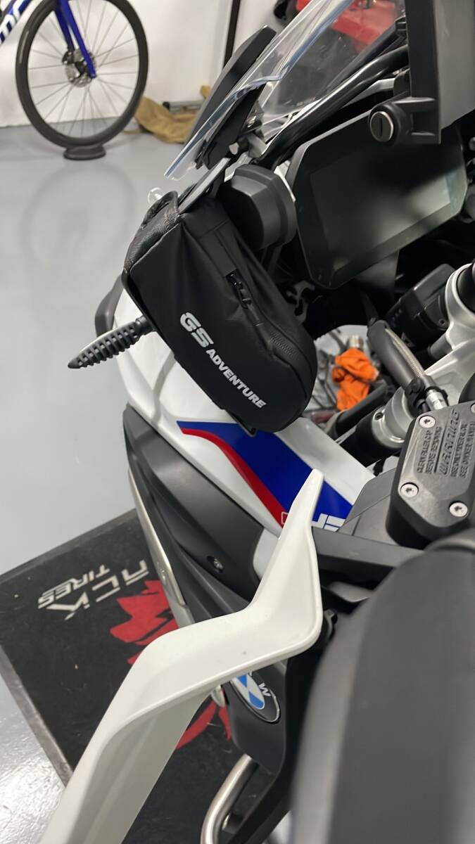 BMW R1200GS R1250GS フロント サイド バッグ 左右セット フェアリング 収納 ツールバッグ ストレージ ADV LCの画像2