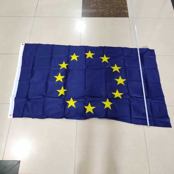 欧州旗 EU国旗 大型フラッグ 4号 140cm 未使用_画像5