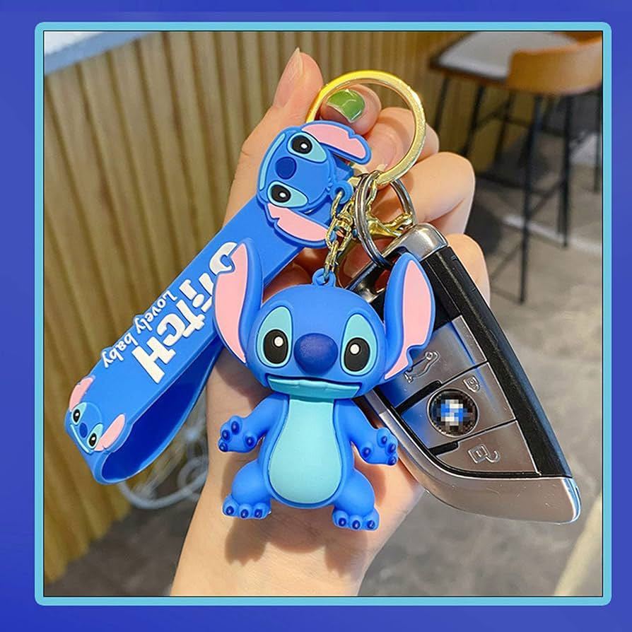 c-677 スティッチ キーホルダー 多機能 キーチェーン 超かわいい
