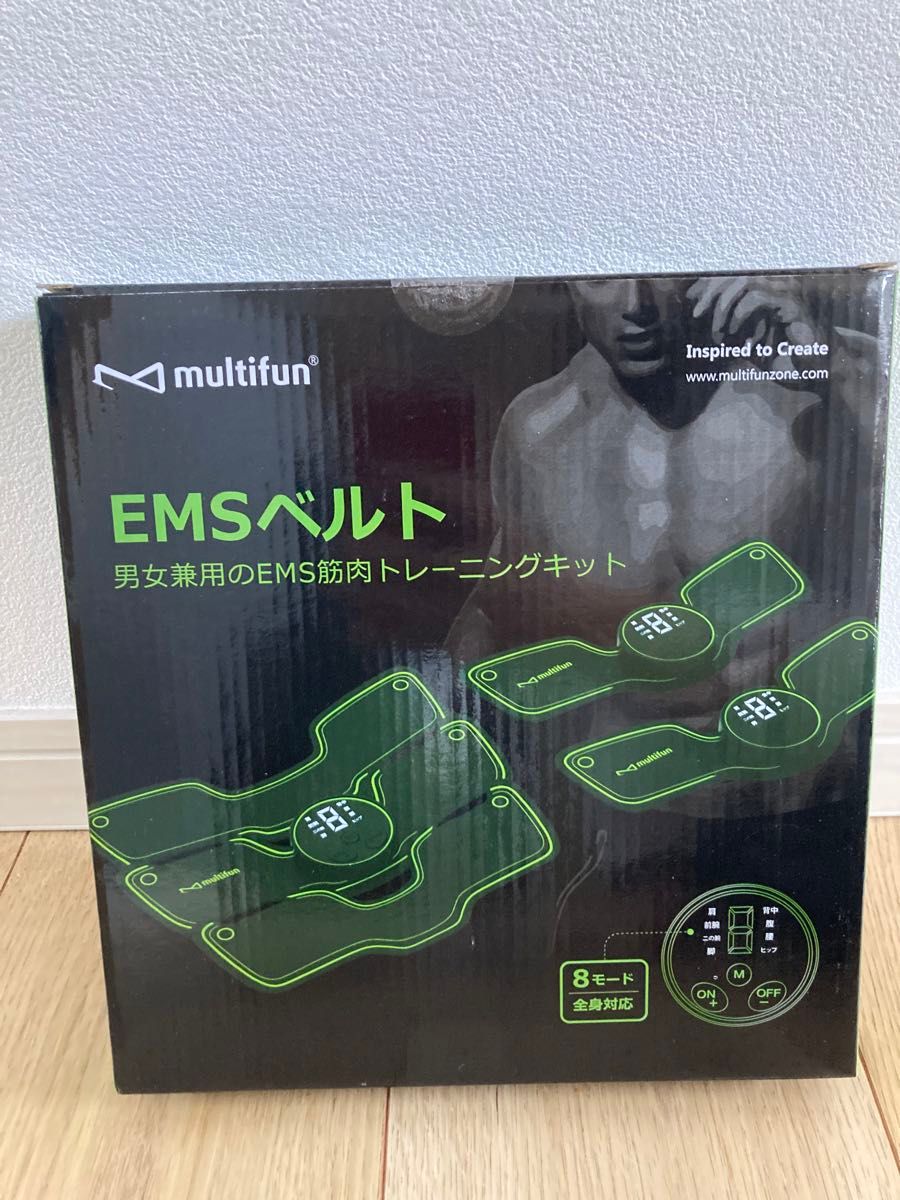 EMS 腹筋ベルト 腹筋マシーン 筋トレ器具 8種類モード 9段階強度調節 腹筋 ems 腹筋パッド トレーニング