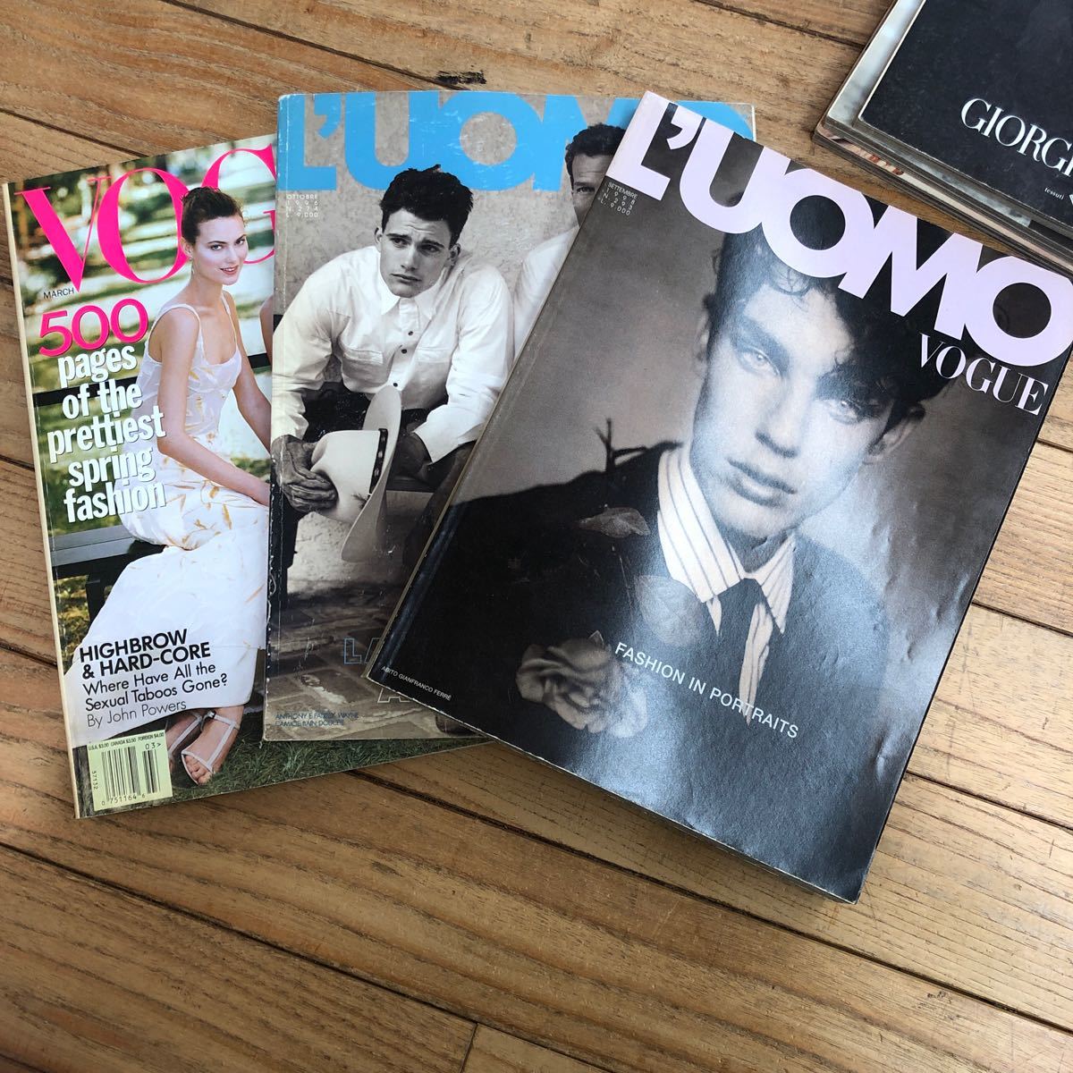 K-ш/ 海外雑誌 VOGUE 不揃い6冊まとめ ファション雑誌 外国語雑誌_画像3