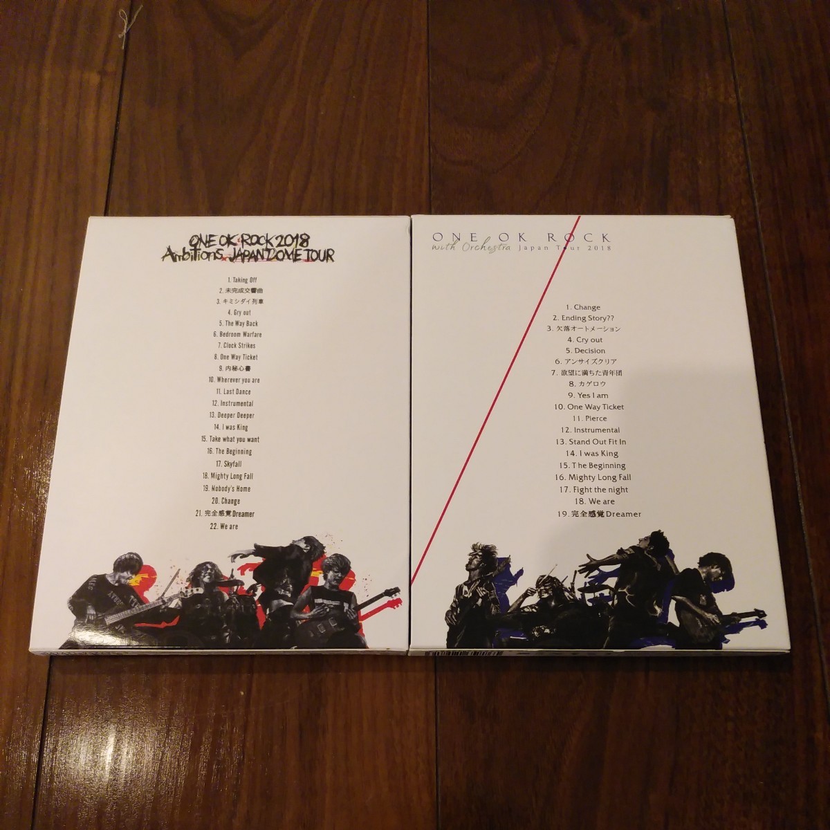 【送料無料】ONE OK ROCK DVD 2タイトルセット 2018 Ambitions JAPAN DOME TOUR with Orchestra Japan Tour 2018 ワンオクロック_画像2