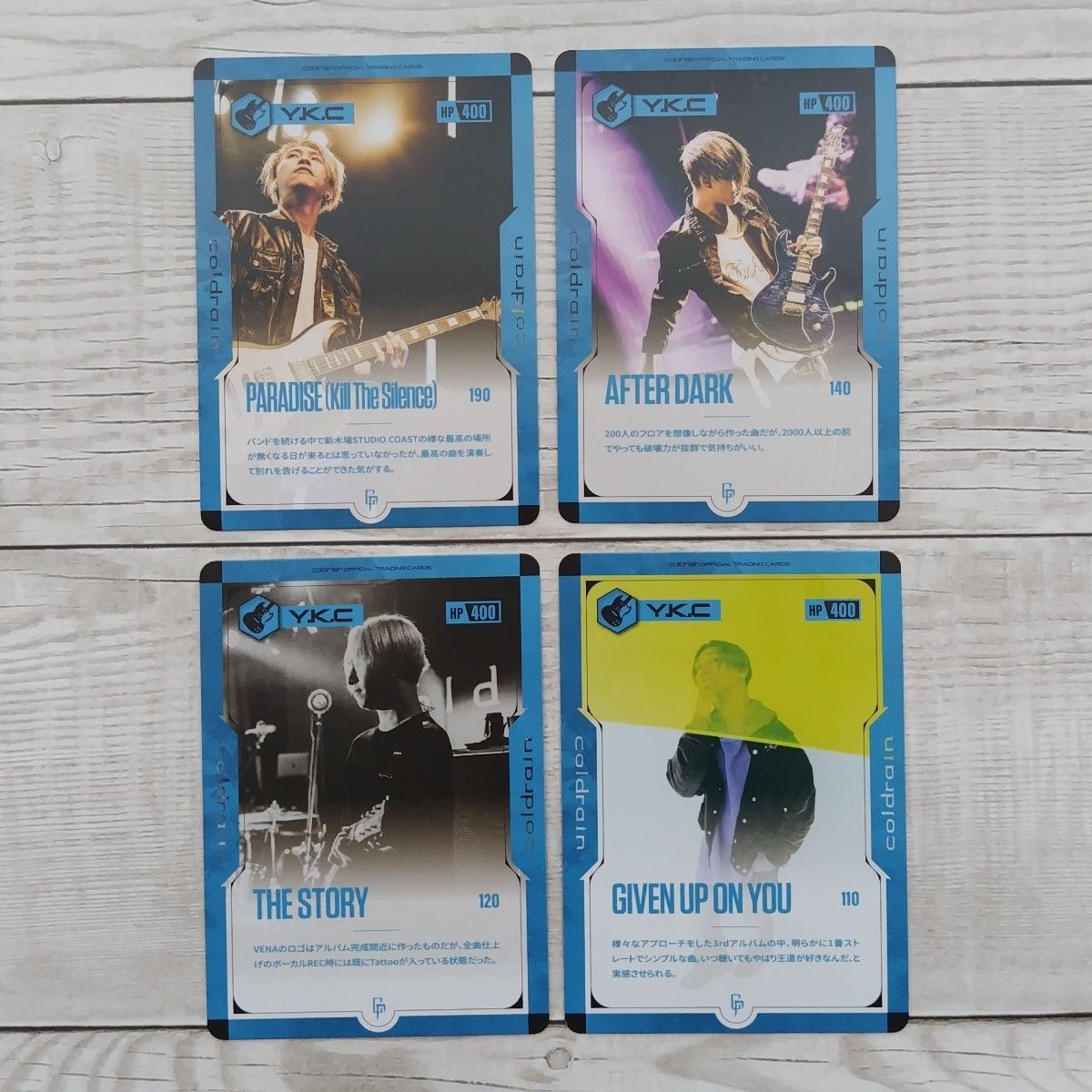 coldrain OFFICIAL TRADING CARDS（Y.K.C）
