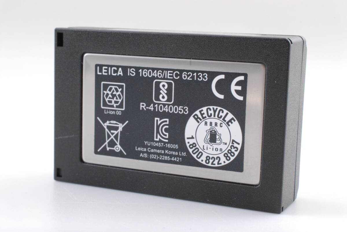 【ほぼ未使用 保障付 動作確認済】 Leica BP-SCL5 Lithium-Ion Battery 24003 ライカ リチウム バッテリー for M10 M10-R Camera #Q6813の画像5