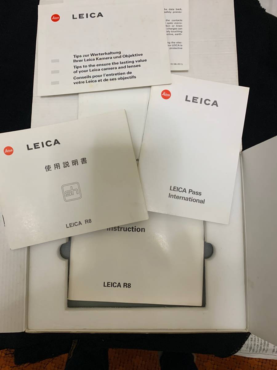 ライカ LEICA R8 元箱のみ カメラ以外付いていた物の画像3