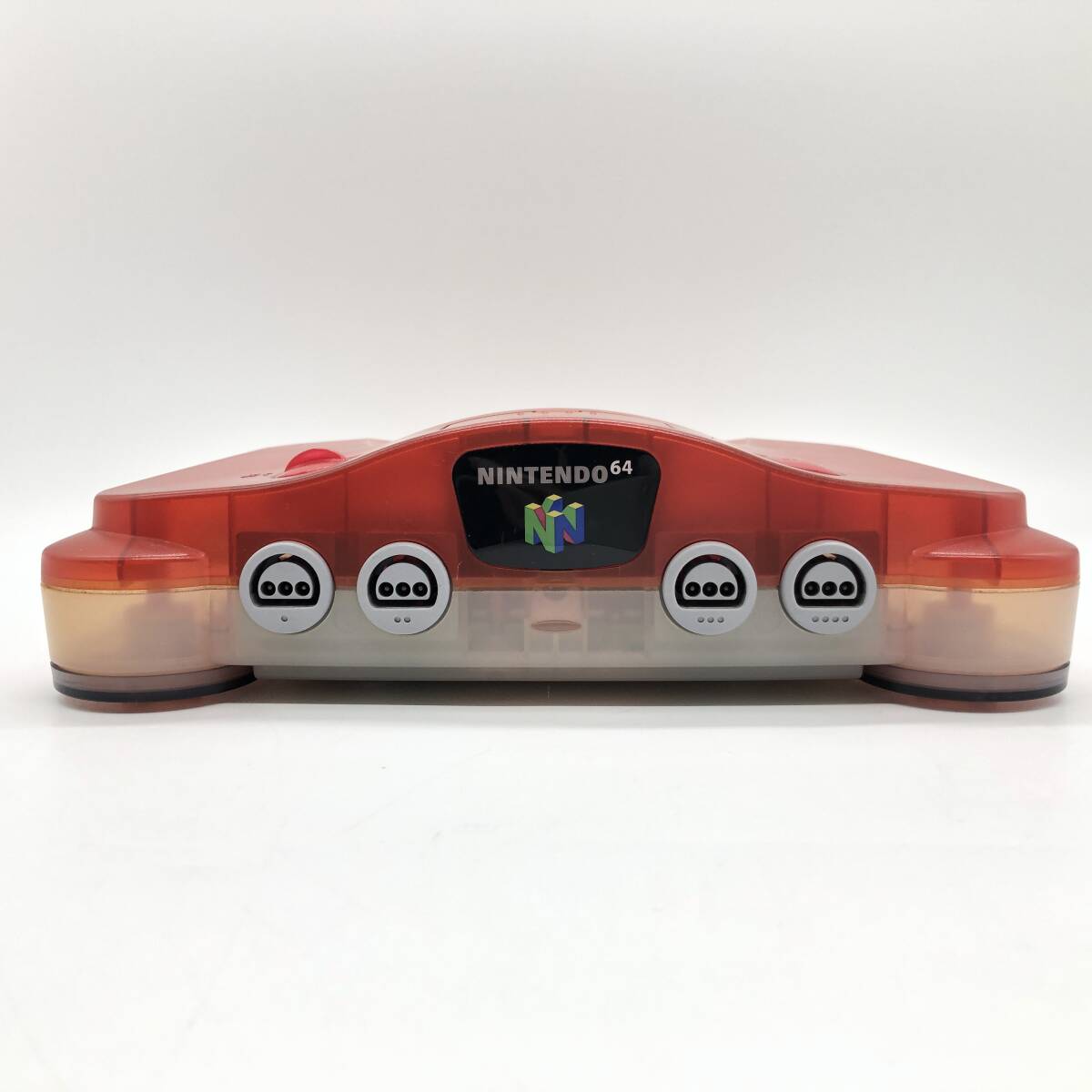 任天堂　ニンテンドー　NINTENDO64 任天堂64　レアカラー　クリアレッド　NUS-001(JPN) 【中古】_画像3