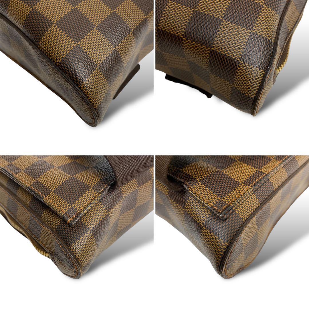 １円 美品●LOUIS VUITTON ルイヴィトン●ダミエ ジェロニモス ウエストポーチ ボディバッグ ショルダーバッグ ブラウン N51994_画像6