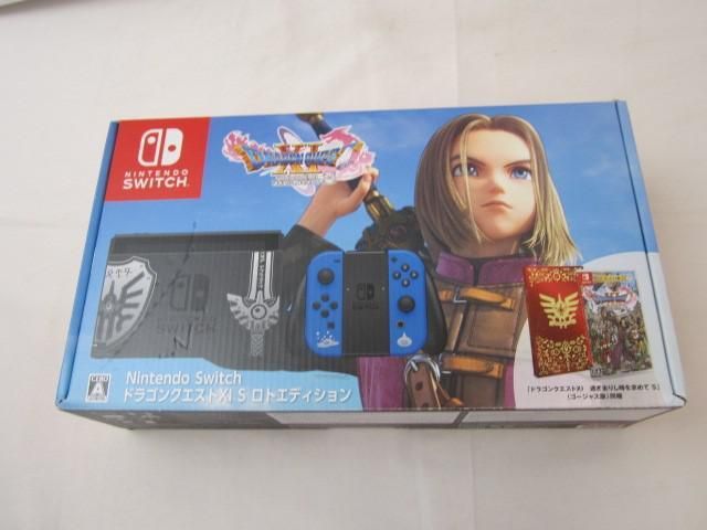 【同梱可】中古品 ゲーム Nintendo switch ニンテンドースイッチ 本体 HAC-001(-01) ドラゴンクエスト11 S ロトエデ_画像1