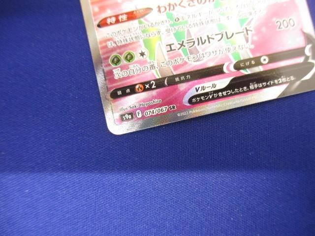 トレカ ポケモンカードゲーム S9a-074 ビリジオンV SR_画像4