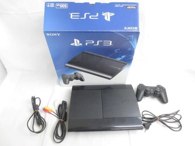 【同梱可】中古品 ゲーム プレイステーション3 PS3本体 CECH-4300C チャーコルブラック 動作品 周辺機器 箱あり_画像2