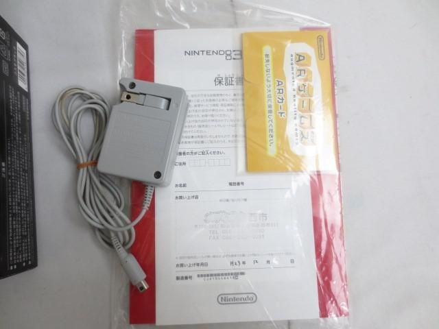 【同梱可】中古品 ゲーム ニンテンドー3DS 本体 CTR-001 コスモブラック 動作品 箱あり_画像6