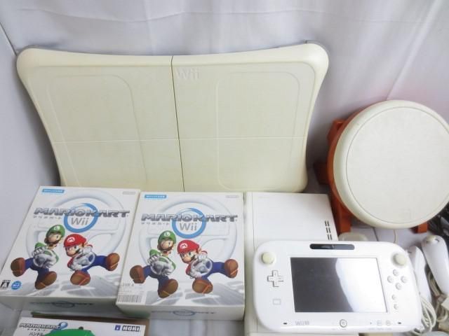 【まとめ売り 中古品】 ゲーム Wii U 本体 WUP-010 ホワイト 動作品 Wii Fit ソフト バランスボード コントローラー_画像4