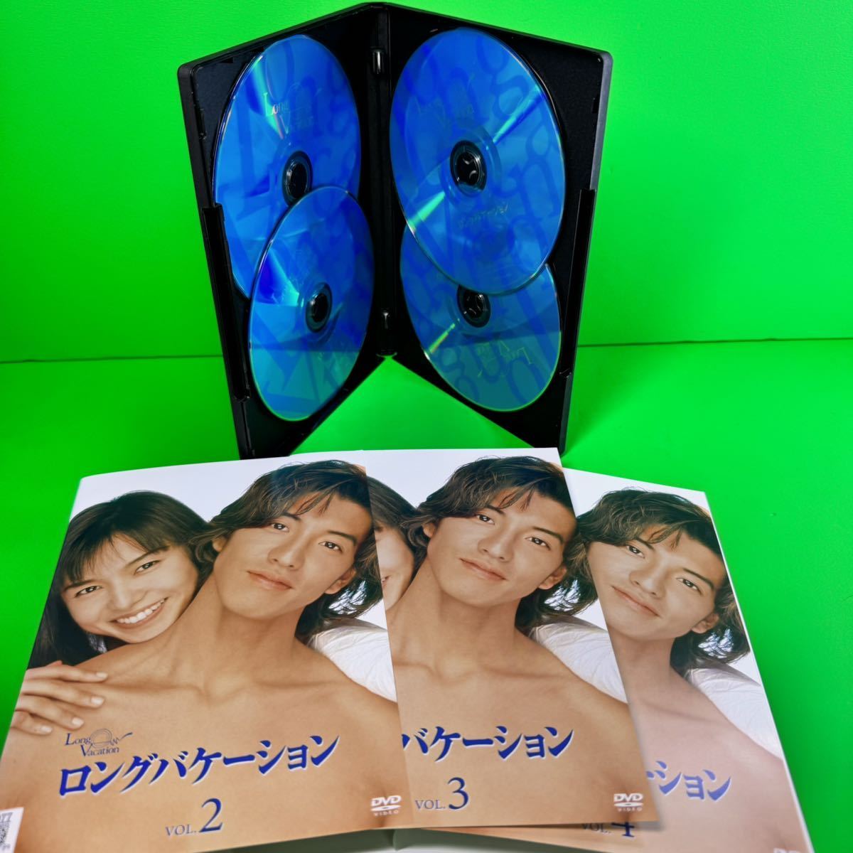 ケース付 ロングバケーション DVD 全4巻 全巻セット 木村拓哉 /山口智子