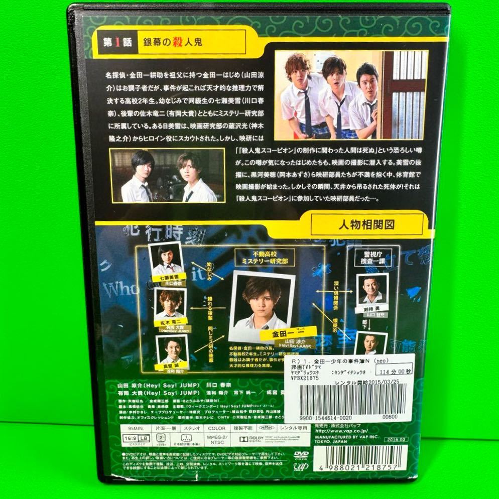 ケース付 金田一少年の事件簿N(neo) ディレクターズカット版 DVD 全5巻