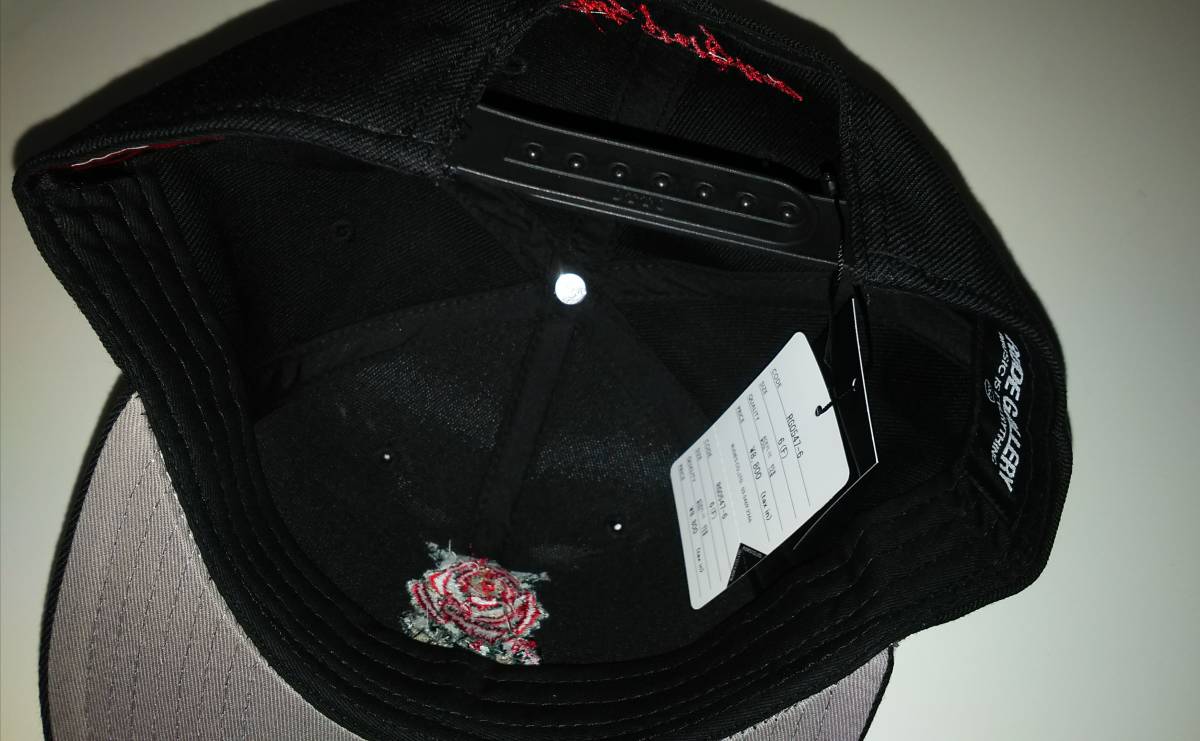 ルードギャラリー 23SS キャップ ROSE EMB SNAPBACK CAP_画像3