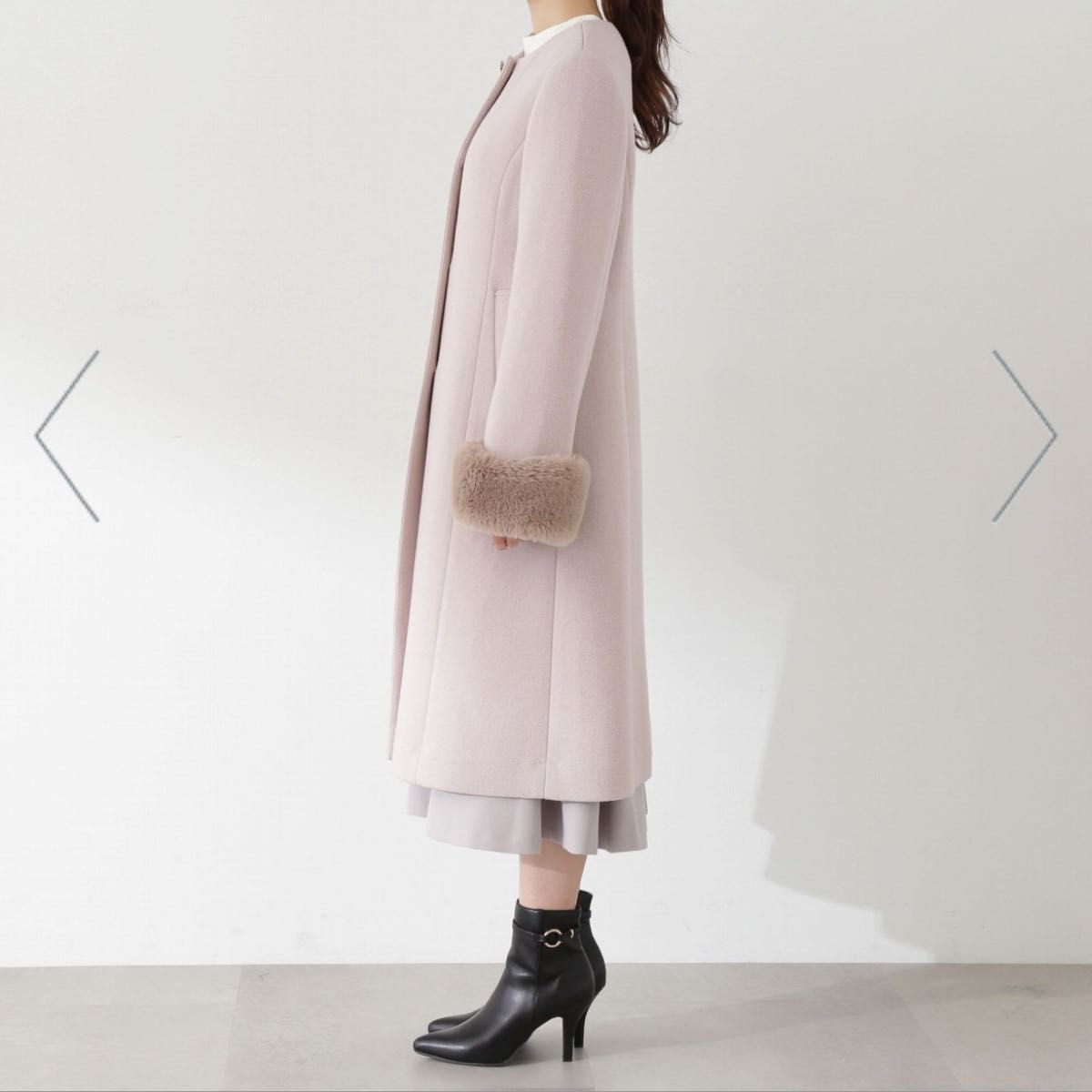 2023年新作】 PROPORTION BODY DRESSING フェイクファー取外し 2023年新作】 PROPORTION BODY DRESSING フェイクファー取外し