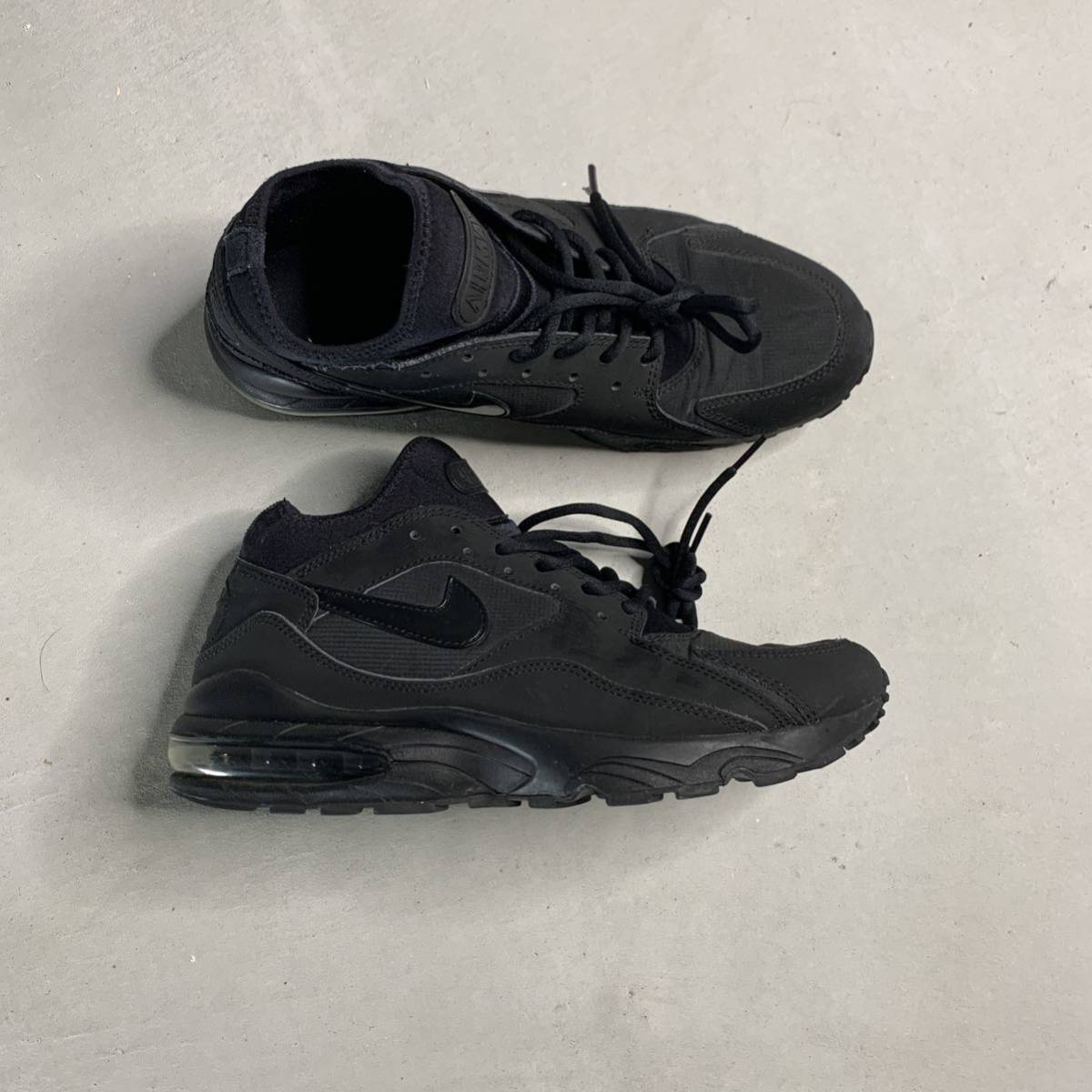 NIKE AIRMAX93 TRIPLE BLACK トリプルブラック 27.5 エアマックス　93 air max ナイキ　黒　ブラック　306551-007 306551 007_画像3