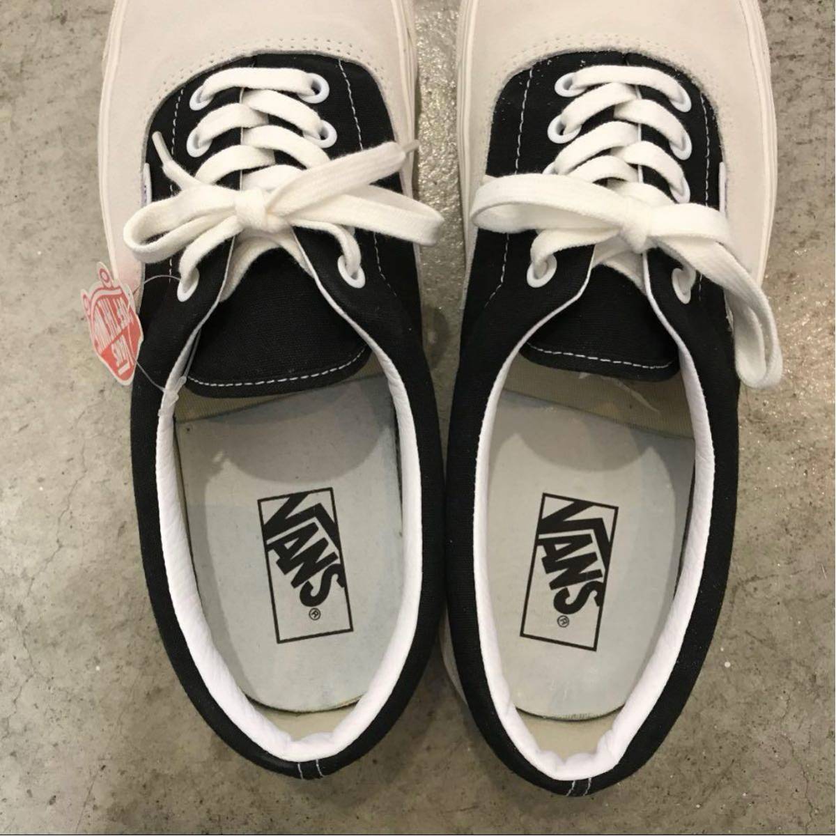 VANS Anaheim Era 95 DX 29 Vans дыра высокий mVAULT болт ela95DX белый чёрный BLACK WHITE черный белый authentic подлинный 