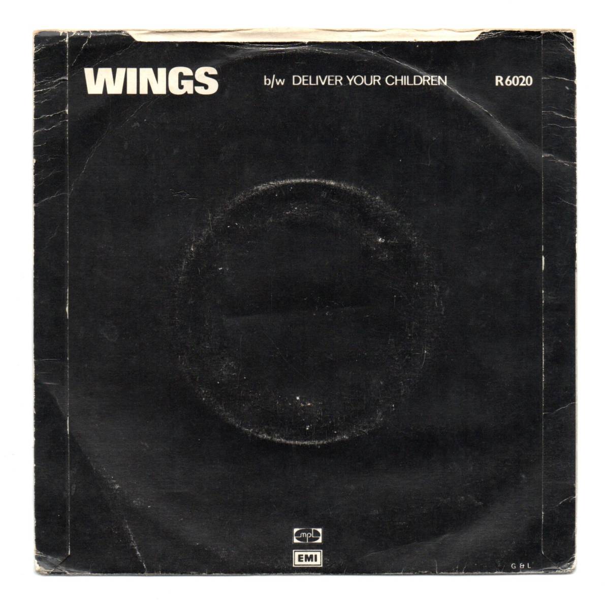 Paul McCartney & Wings - I've Had Enough/Deliver Your Children (UK 7inch) MPL R6020_画像2