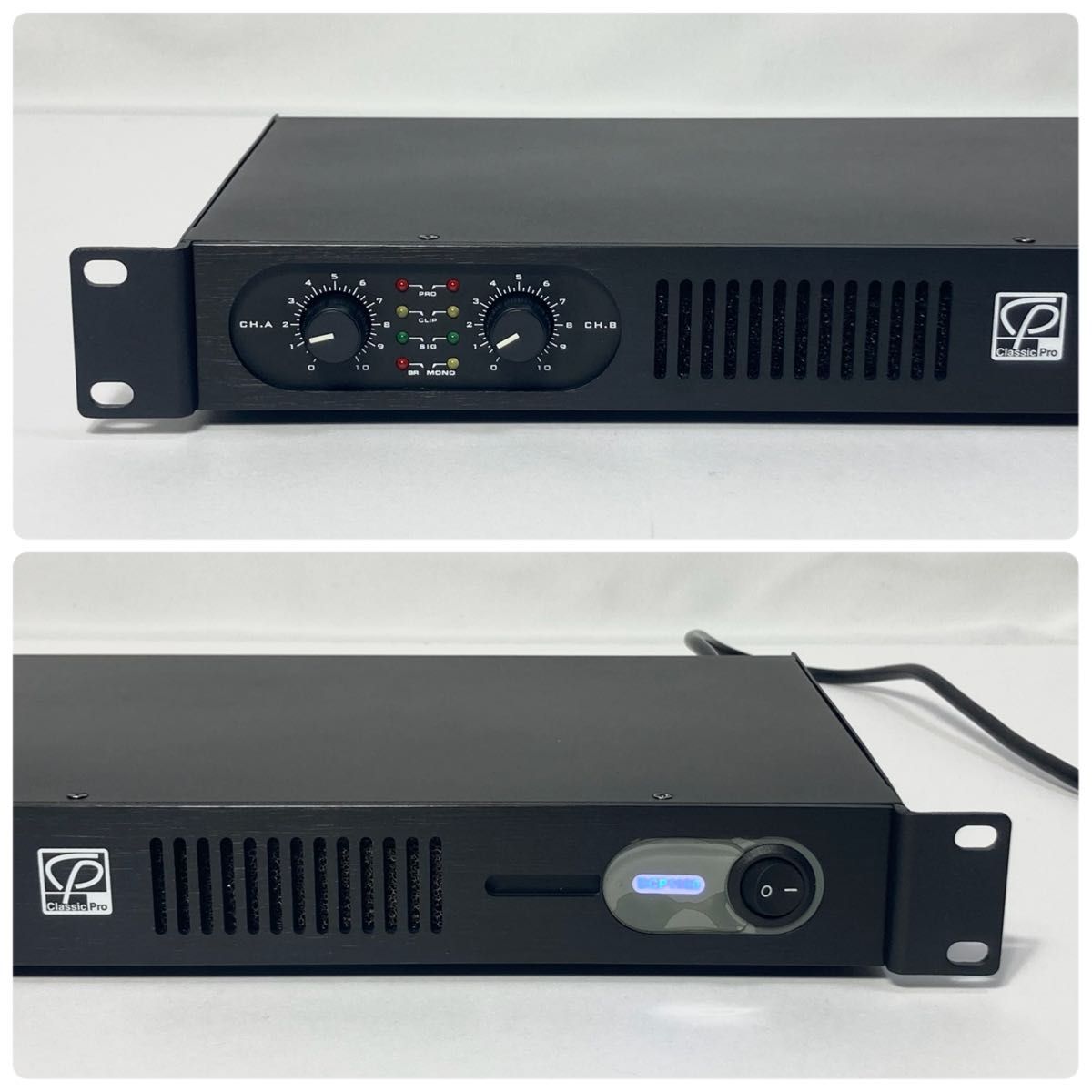 CLASSIC PRO クラシックプロ デジタルパワーアンプ、300W×2(8Ω CLASSIC PRO クラシックプロ デジタルパワーアンプ、300W×2(8Ω