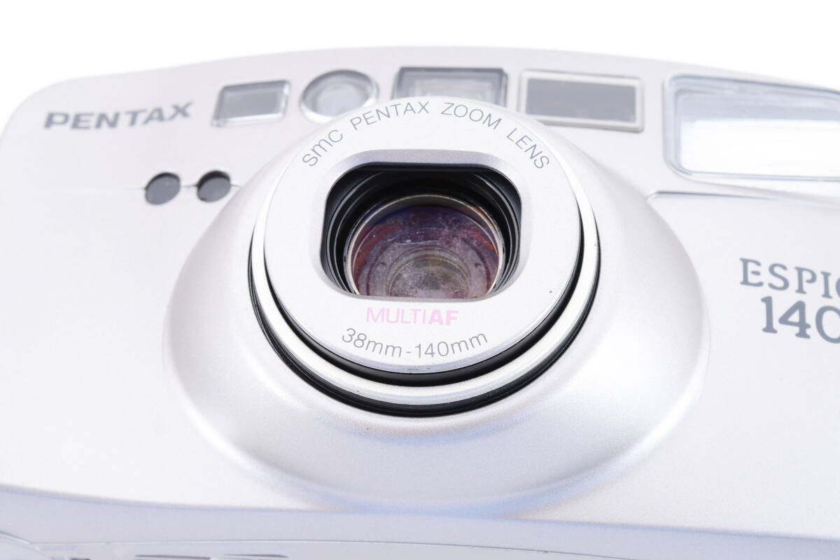 ペンタックス Pentax Espio 140 35mm コンパクトフィルムカメラ シルバー [美品] #2065522_画像10