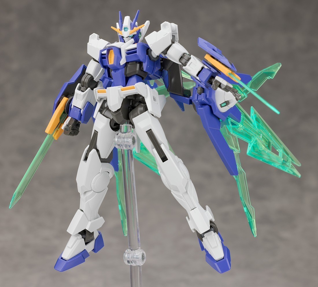 組立済ガンプラ「HG 1/144 ガンダムダブルオーダイバーアーク」完成品　未使用シール＆全パーツ付属(「ガンダムビルドメタバース」より)_画像3