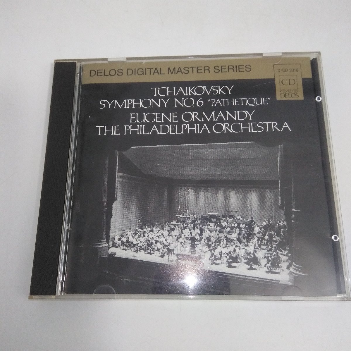 2420【初期盤】DELOS　チャイコフスキー　交響曲No.6「悲愴」　オーマンディ　三洋電機プレス SANYO JAPAN_画像1