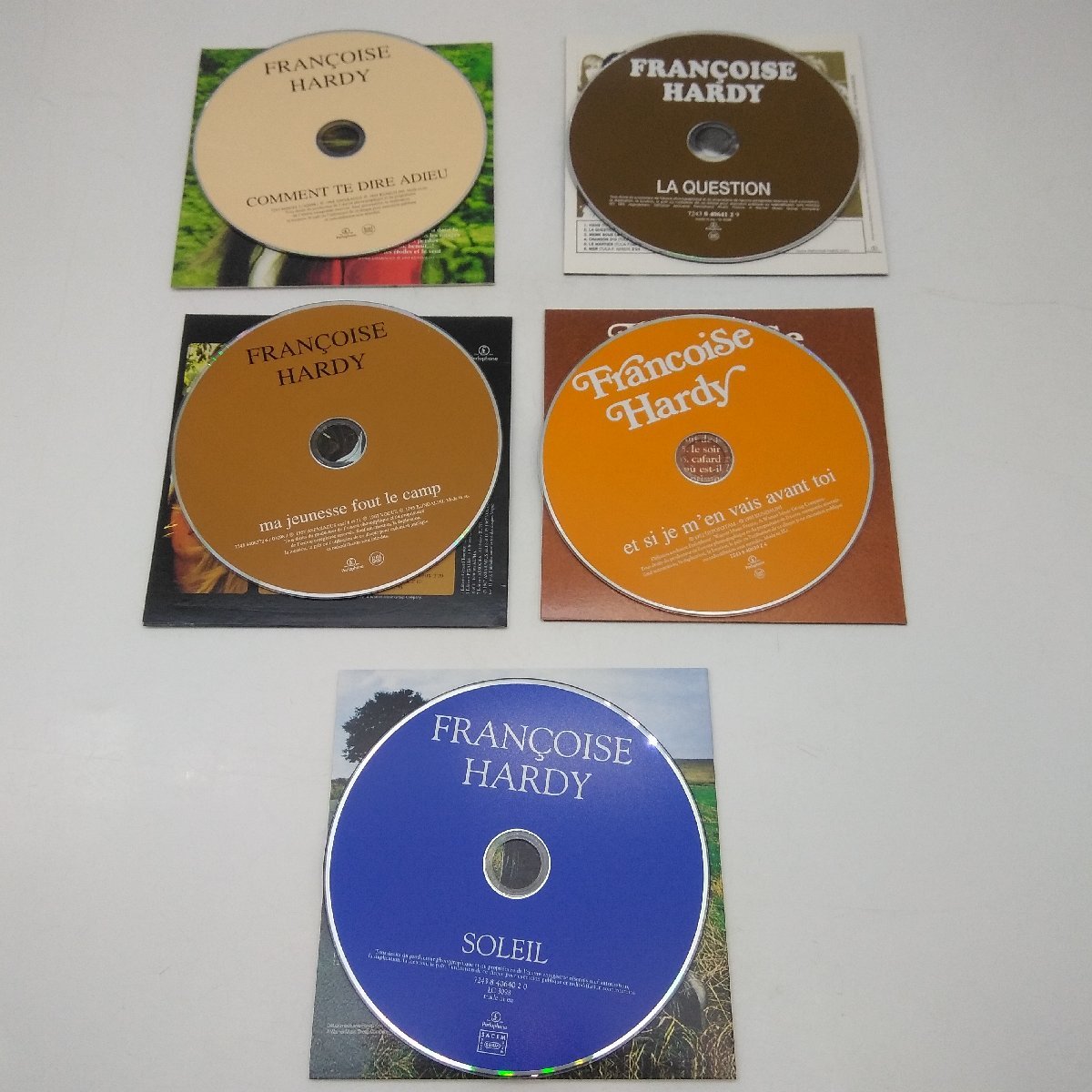 2426【輸入盤】フランソワーズ・アルディ5枚CD・BOX Francoise Hardy - Original Album Series_画像5
